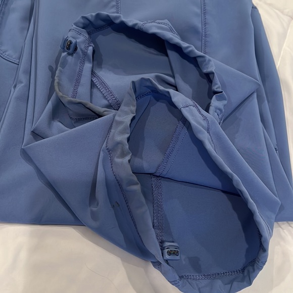 Pair of ceil blue scrubs, medium top and large bottom. See pictures for flaws. - Picture 11 of 11